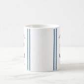 Mug Ancre nautique Maison de lac Marine Bleu (Centre)