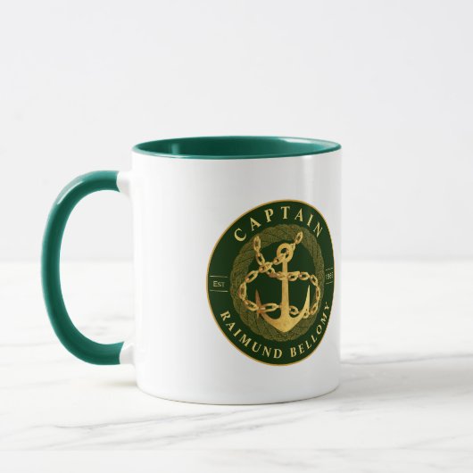 Mug Ancre or (Gauche)