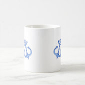 Mug Ancres et coeur de la marine nautique (Centre)