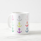Mug Ancres multicolores (Devant gauche)