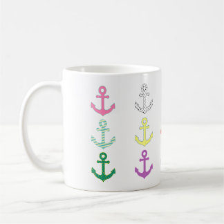 Mug Ancres multicolores