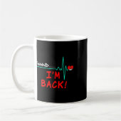 Mug And Back Open Heart Surgery Heart Transplant Gift  (Gauche)
