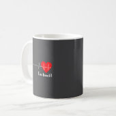 Mug And I'm Back Ekg Heartbeat For Cardiologist Heart  (Devant gauche)