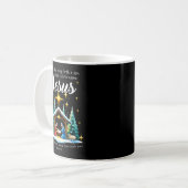 Mug And Thou Shalt Call His Name Jesus Nativity Christ (Devant gauche)