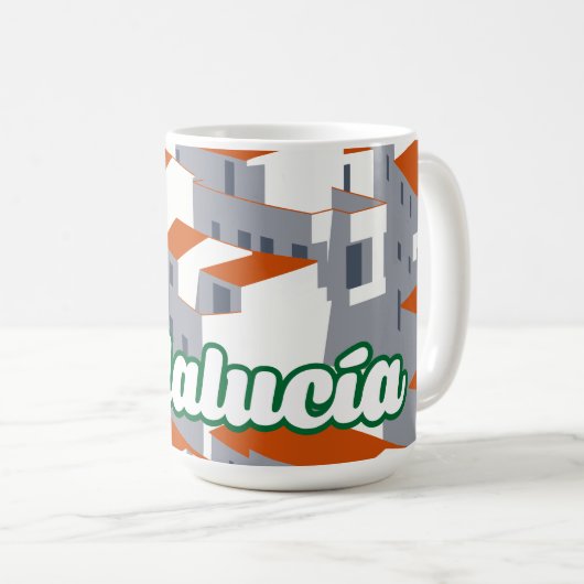 Mug Andalucia 3 (Devant droit)