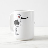 Mug Andean Avocet mignon dessin Birdon Bird (Devant gauche)