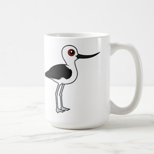 Mug Andean Avocet mignon dessin Birdon Bird (Droite)