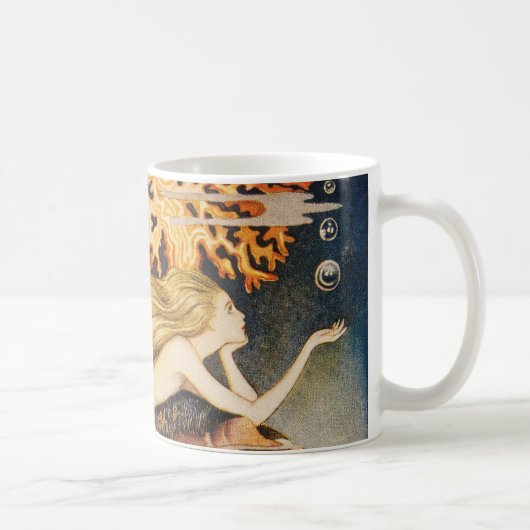 Mug Andersen : Petit dessin de sirène (Droite)