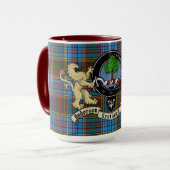 Mug Anderson Clan Badge & Tartan (Devant gauche)