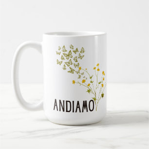 Mug Andiamo (avec Boutons et Papillons)