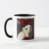 Mug Andouillers de port de renne de chien (Gauche)