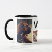 Mug Andouillers rustiques modernes de cerfs communs et (Gauche)