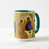 Mug Andrei Rublev , “ Holy Trinity ” (Devant droit)