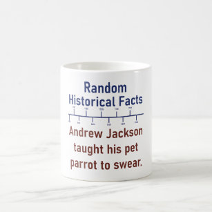 Mug Andrew Jackson A Appris Son Perroquet À Jouer - Hi