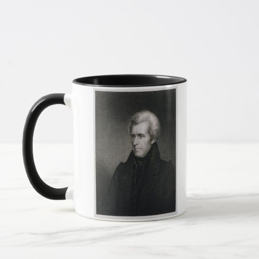 Mug Andrew Jackson (gravure) (Gauche)