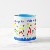 Mug 'Andrew' Nom propre à Ringer Mug.. (Centre)