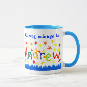 Mug 'Andrew' Nom propre à Ringer Mug..