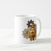 Mug Android de Steampunk (Devant droit)