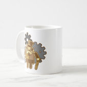 Mug Android de Steampunk (Devant gauche)
