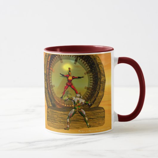 Mug ANDROID XENIA RENCONTRE CYBORG TITAN Science-ficti (Droite)