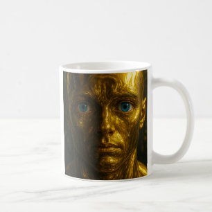 Mug Androïde beaux yeux bleus
