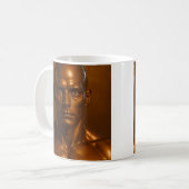 Mug androïde doré (Devant gauche)