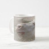 Mug Âne blanc autrichien-hongrois (Devant gauche)