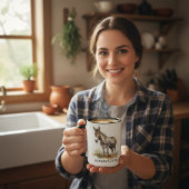 Mug Âne charmant Sérénité, sur mesure