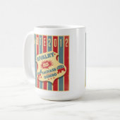 Mug Âne contre l'abruti (Devant gauche)