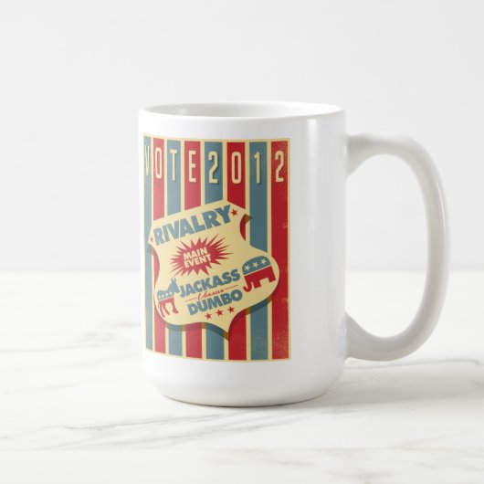 Mug Âne contre l'abruti (Droite)