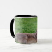 Mug Âne dans l'herbe (Devant gauche)