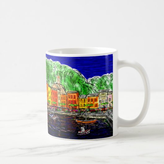 Mug âne dans Portofino, Italie (Droite)