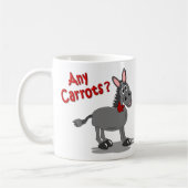 Mug Âne demandant des carottes (Gauche)