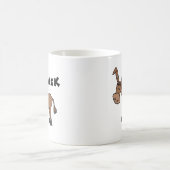 Mug Âne drôle appelé Jack (Centre)