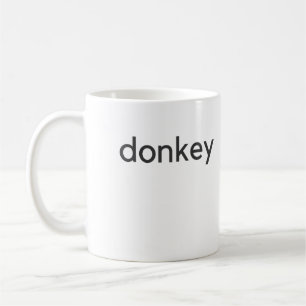 Mug âne foncé