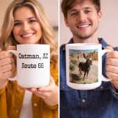 Mug âne souriant, Oatman Arizona, Route 66