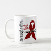 Mug Anémie falciforme de la conscience 1 (Gauche)