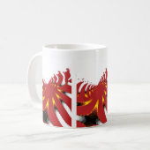 MUG ANÉMONE DE MER ABSTRAITE (Devant gauche)