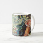 Mug Anémones de mer, Actiniae Seeanemonen Ernst Haecke (Devant droit)