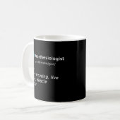 Mug anesthésiste, défention, drôle d'idée-cadeau (Devant gauche)