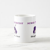 Mug ANESTHÉSISTE d'INFIRMIÈRE, sommeil avec le (Centre)