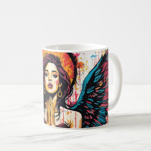 Mug Ange (Devant droit)