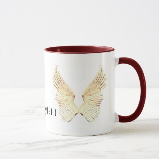 Mug ange-aile-blanc-simple (Droite)