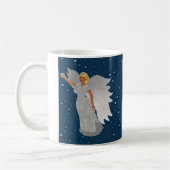 Mug Ange argenté de Noël (Gauche)