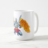 Mug Ange avec grande épée (Devant droit)