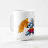 Mug Ange avec grande épée (Devant gauche)