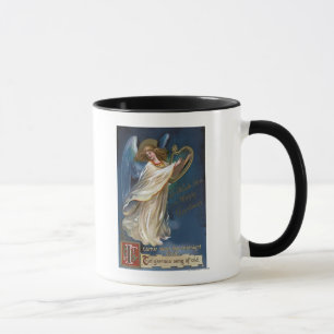 Mug Ange avec une harpe