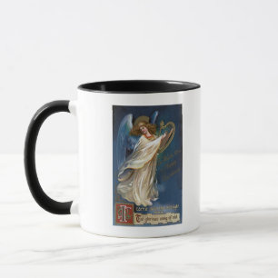 Mug Ange avec une harpe
