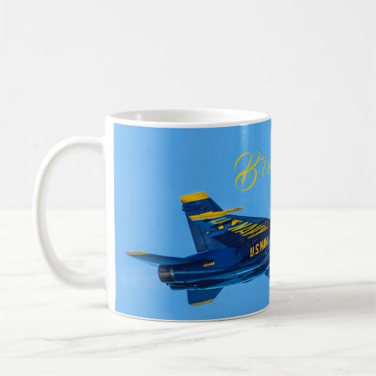 Mug Ange bleu (Gauche)