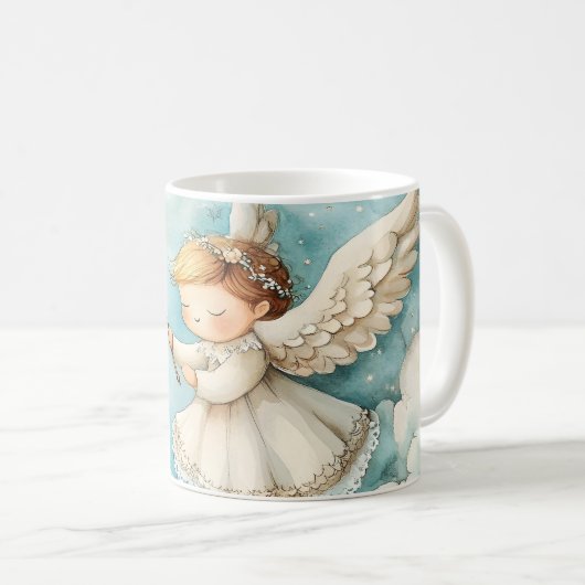 Mug Ange Café D'abord (Devant droit)